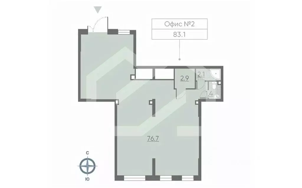 Помещение свободного назначения в Москва Производственная ул., 19к1 ... - Фото 2