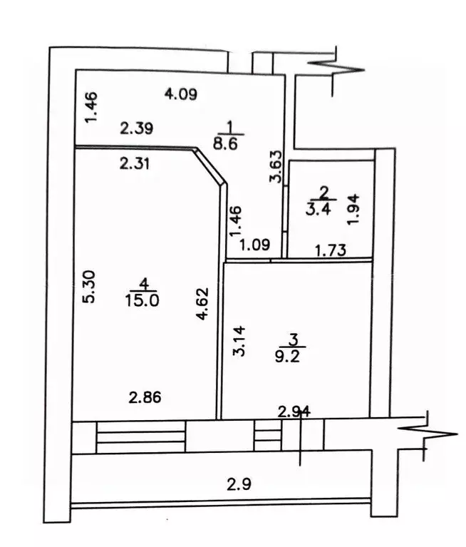 1-к кв. Кировская область, Киров ул. Олега Кошевого, 12 (36.2 м) - Фото 1