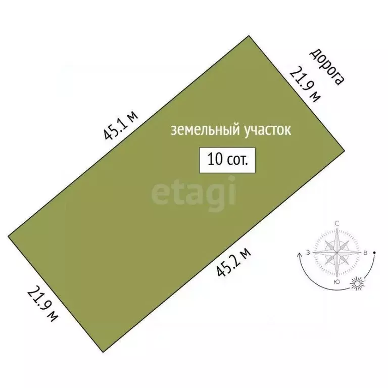 Участок в Тюменская область, Исетский муниципальный округ, с. ... - Фото 1