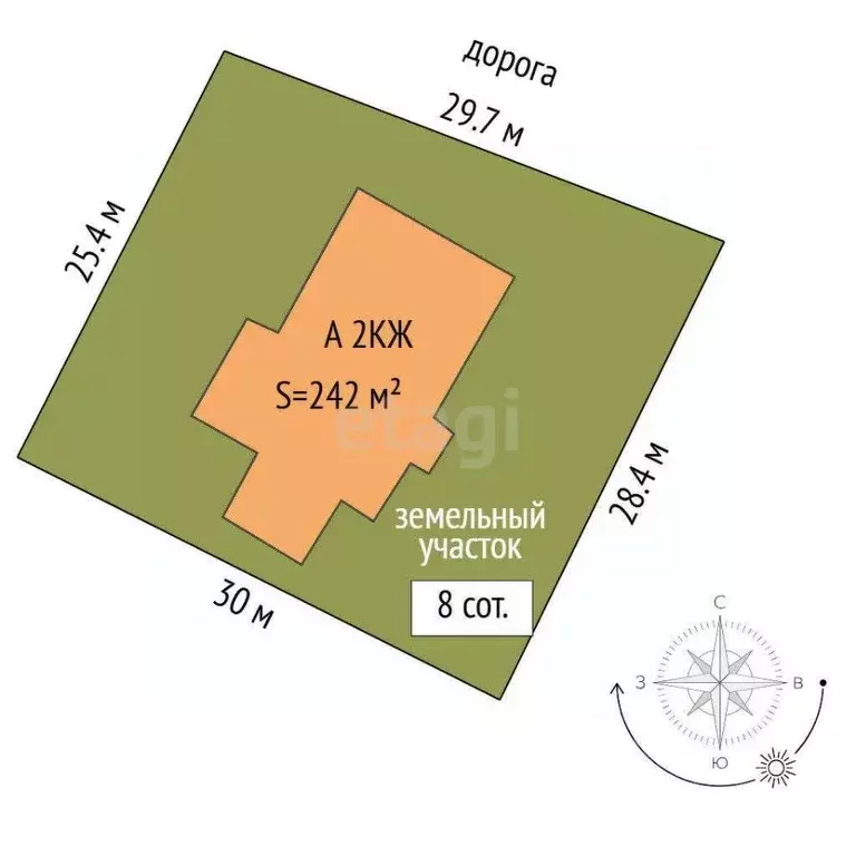 Дом в Тюменская область, Тюмень Березняки СНТ, ул. Яблоневая (242 м) - Фото 1