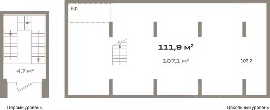 Помещение свободного назначения в Тюменская область, Тюмень Мысовская ... - Фото 1