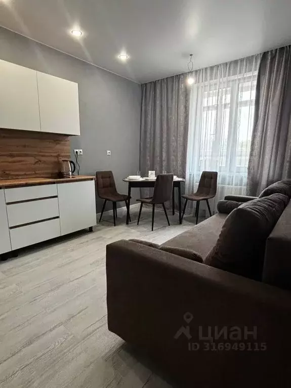 1-к кв. Нижегородская область, Нижний Новгород ул. Владимира Лузянина, ... - Фото 1