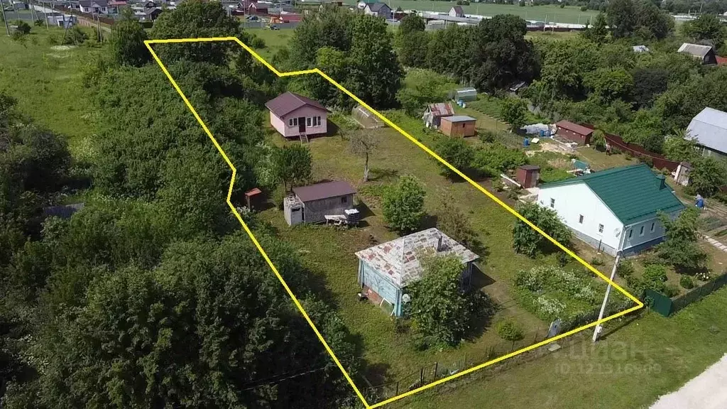 Дом в Калужская область, Тарусский район, Волковское с/пос, д. Хрущево ... - Фото 1