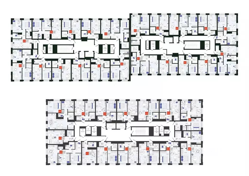 1-к кв. Тульская область, Тула Мясново мкр, Желания жилой комплекс ... - Фото 2
