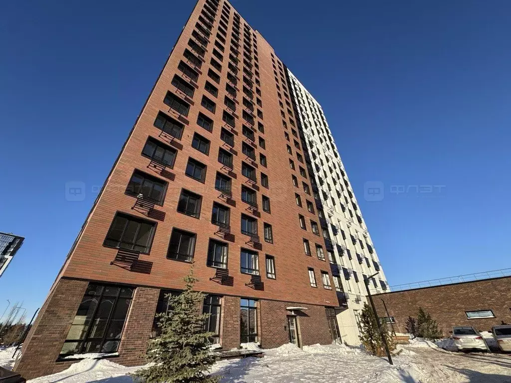 3-к кв. Татарстан, Казань ул. Ярышлар, 8 (56.6 м) - Фото 1