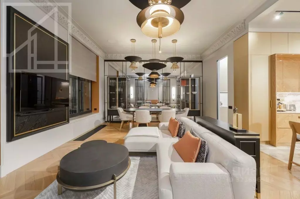 3-к кв. Москва Поварская ул., 8/1к1 (130.0 м) - Фото 2