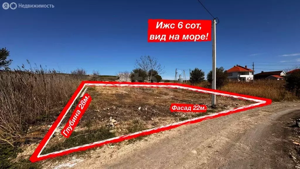 Участок в Краснодарский край, муниципальный округ Анапа, посёлок ... - Фото 0