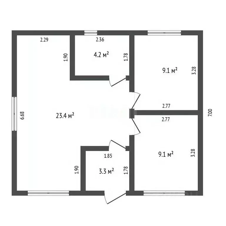 Дом в Московская область, Коломна городской округ, пос. Проводник  (77 ... - Фото 2
