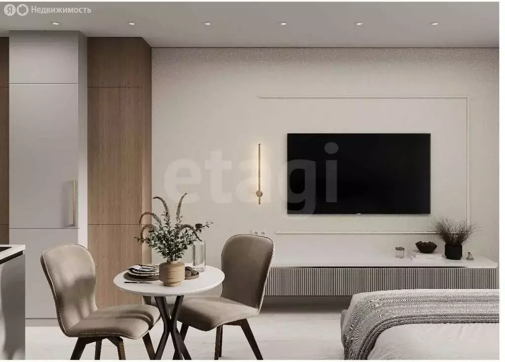 Квартира-студия: Семидворье, Пограничный переулок, 7 (29.89 м) - Фото 2