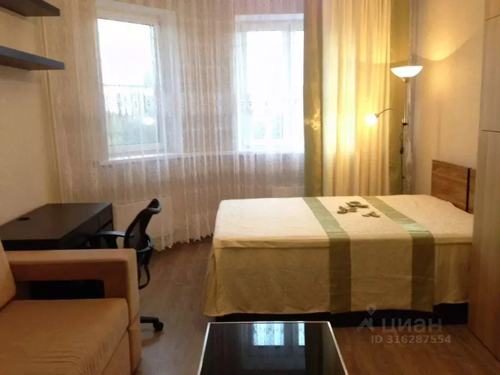 1-к кв. Москва пос. Коммунарка, ул. Бачуринская, 22к3 (43.0 м) - Фото 1