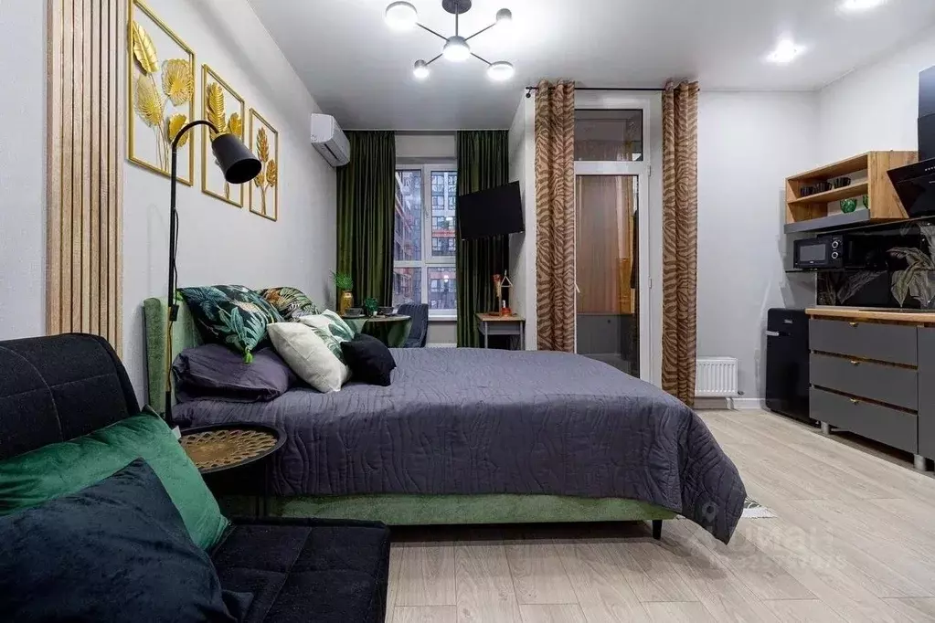 1-к кв. Краснодарский край, Краснодар Центральный мкр, ул. Коммунаров, ... - Фото 2