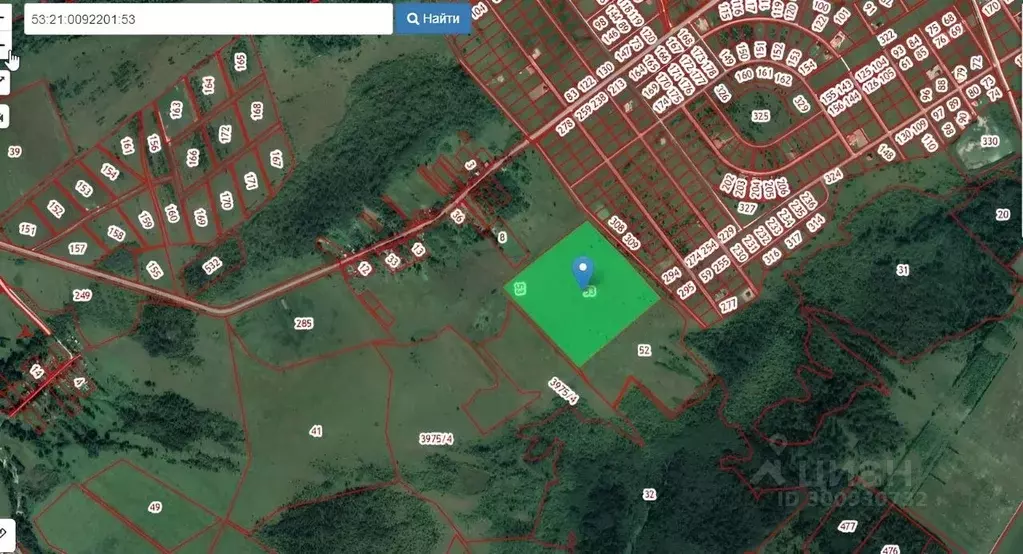 Участок в Новгородская область, Шимский район, Подгощское с/пос, д. ... - Фото 2