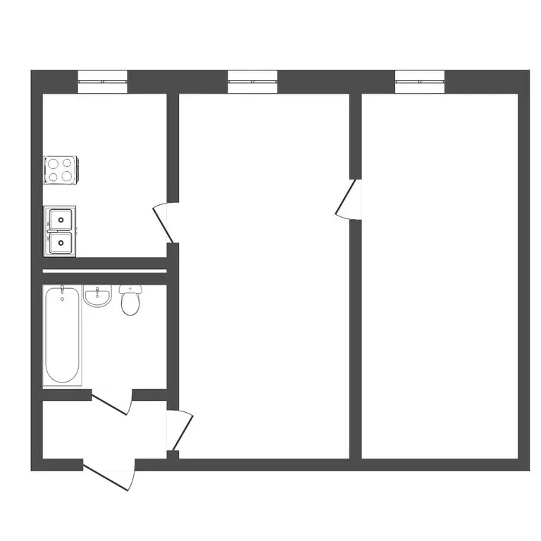 2-комнатная квартира: Пермь, улица Яблочкова, 21 (51.4 м) - Фото 0
