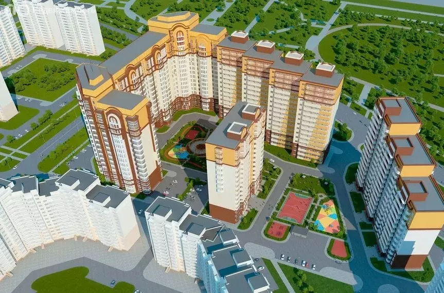 2-комнатная квартира: Омск, улица Перелёта, 27с2 (49.65 м) - Фото 1
