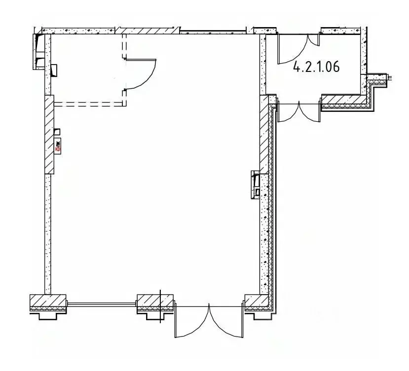 Помещение свободного назначения в Москва ул. Нижние Мневники, 12 (62 ... - Фото 1