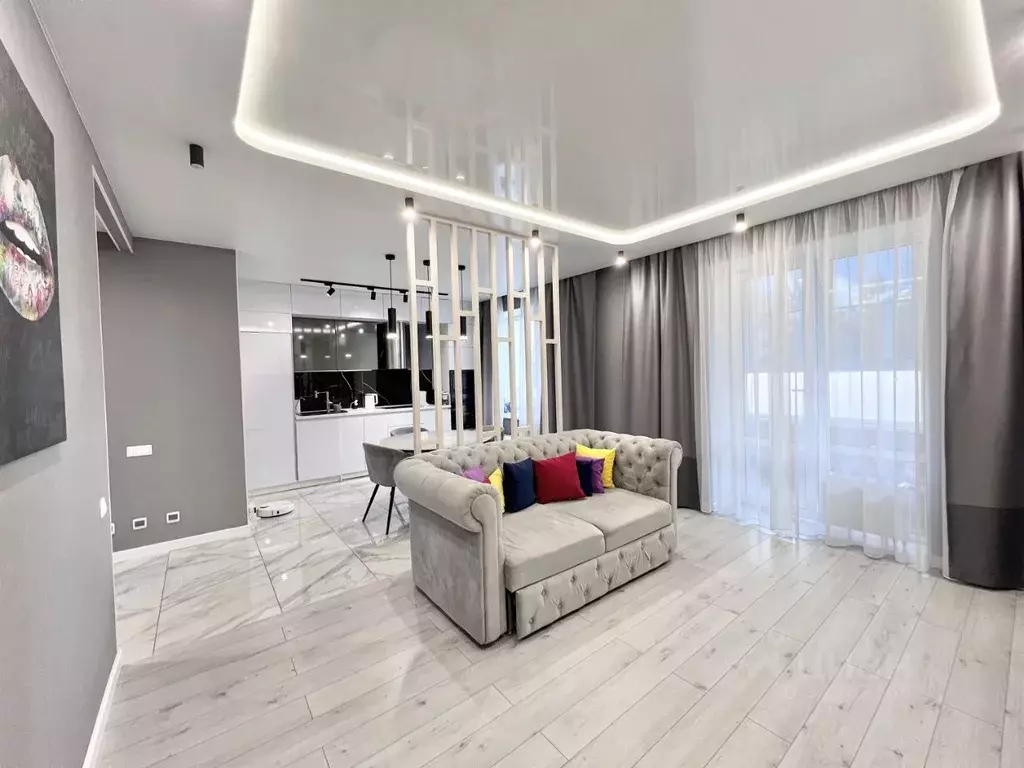 2-к кв. Татарстан, Казань ул. Фикрята Табеева, 1 (61.5 м) - Фото 1