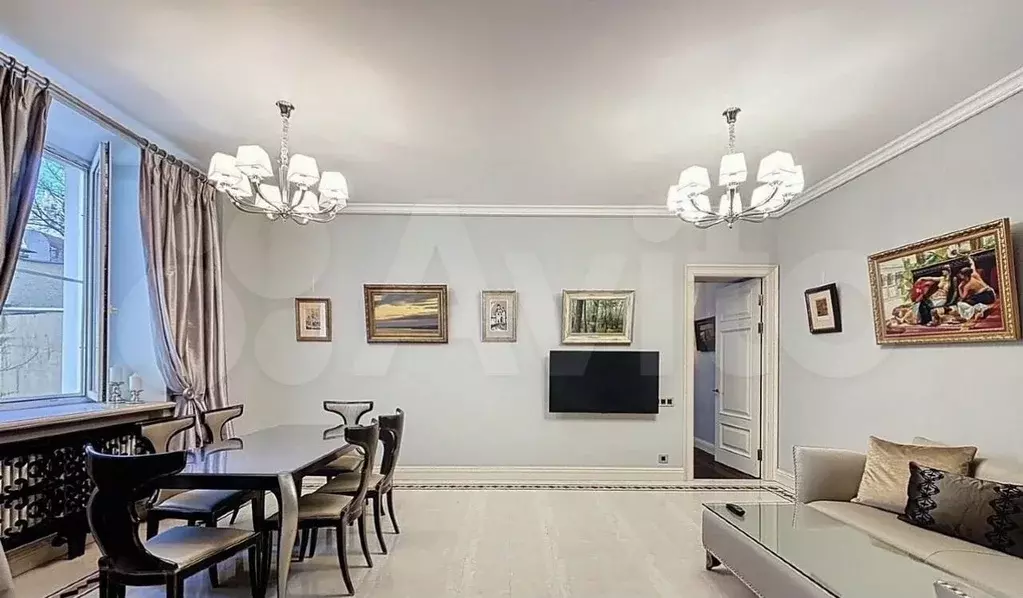 3-к. квартира, 100 м, 3/9 эт. - Фото 1