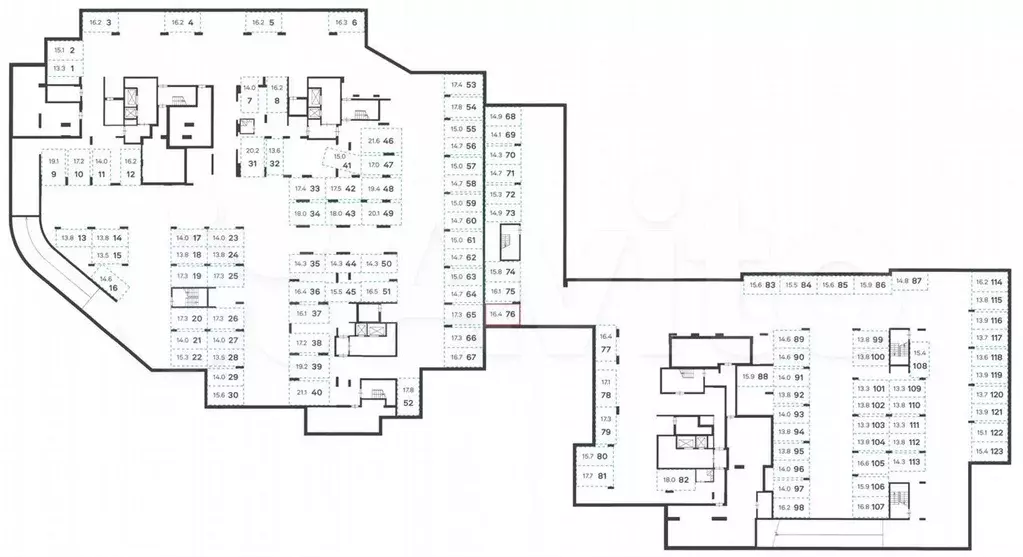 Машиноместо, 16 м - Фото 1