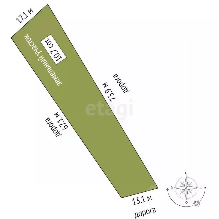 Участок в Ярославская область, Ростовский муниципальный округ, д. ... - Фото 2