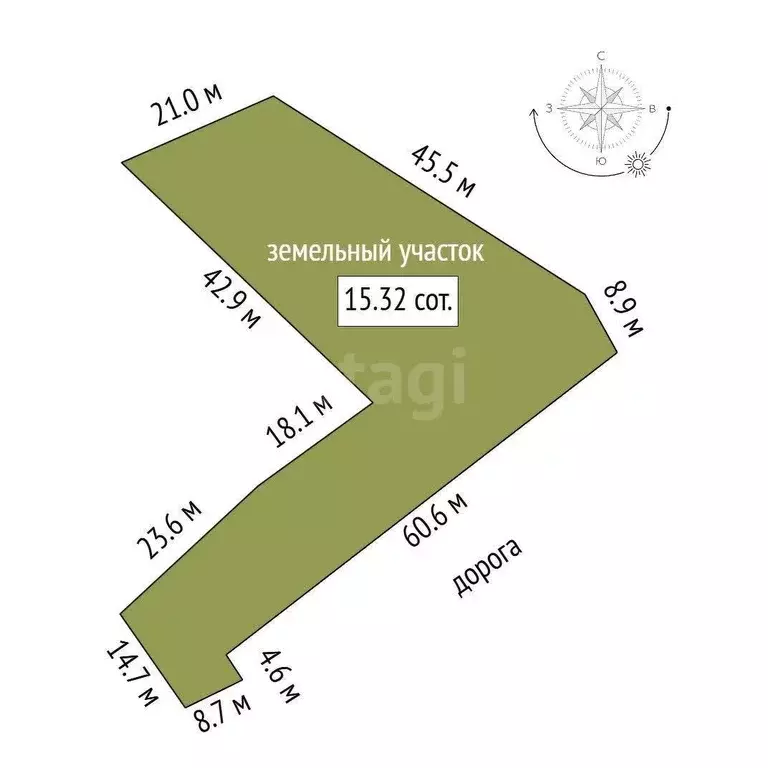 Дом, 54.9 м - Фото 1