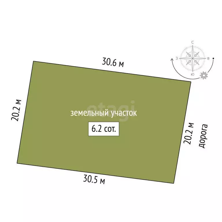 Участок в Тюменская область, Тобольский муниципальный округ, ... - Фото 1