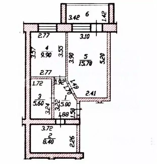 2-к кв. Чувашия, Чебоксары просп. Ленина, 25к1 (49.5 м) - Фото 1