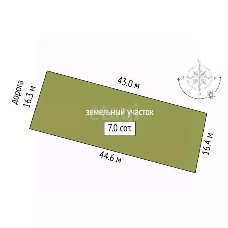 Участок в Крым, Алушта муниципальный округ, с. Лучистое  (7.03 сот.) - Фото 2