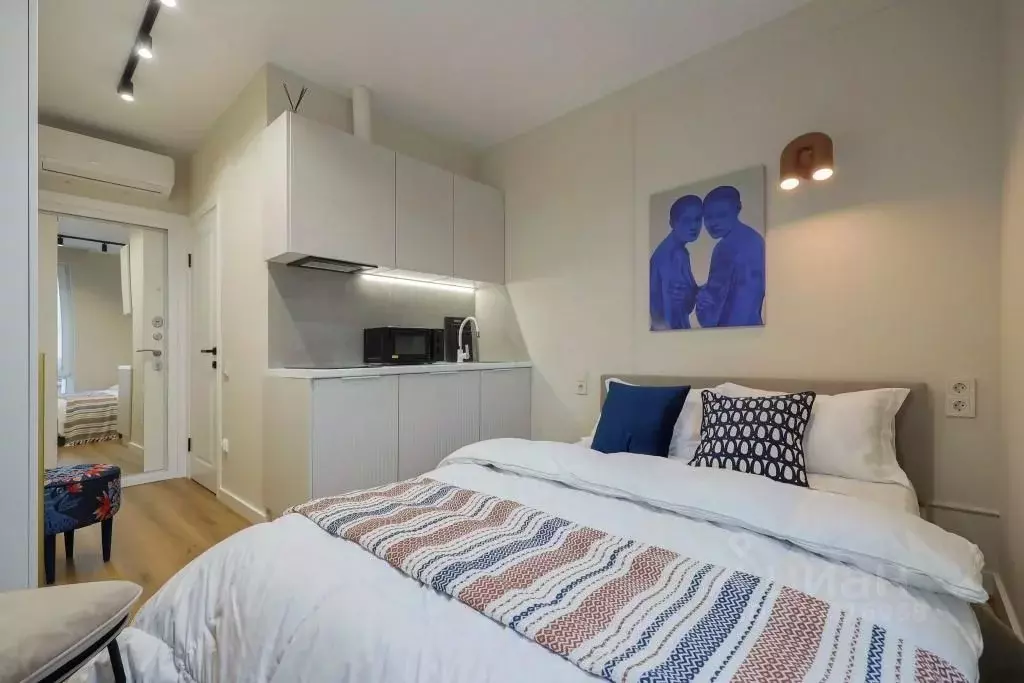 1-к кв. Москва Новоостаповская ул., 20 (10.0 м) - Фото 1