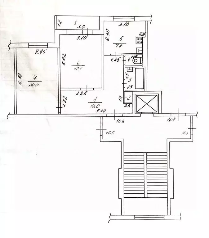 2-к кв. Московская область, Дмитров Имени В.Н. Махалина мкр, 3 (52.9 ... - Фото 1