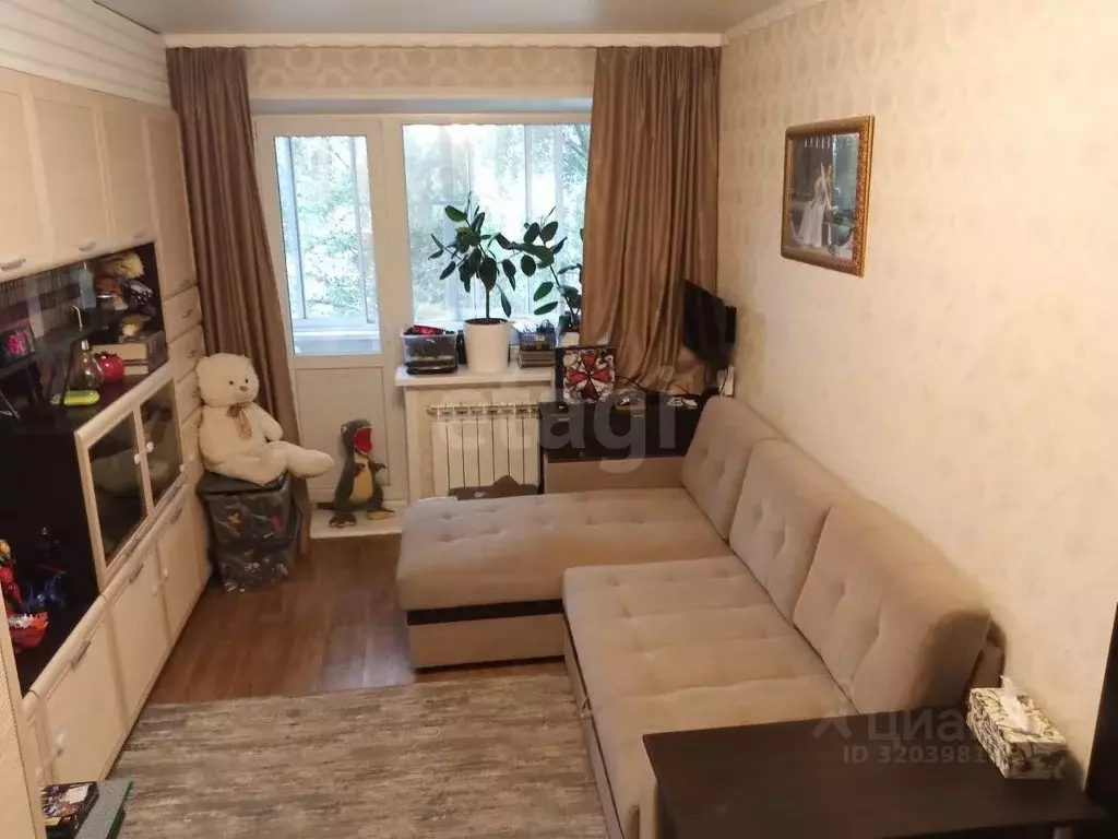 1-к кв. Тульская область, Тула ул. Кутузова, 29А (31.0 м) - Фото 0
