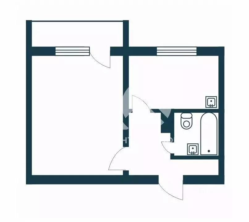 Квартира, 1 комната, 29 м - Фото 1