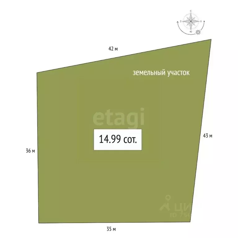 Участок в Алтай, Шебалинский район, с. Шебалино Почтовая ул. (14.99 ... - Фото 2