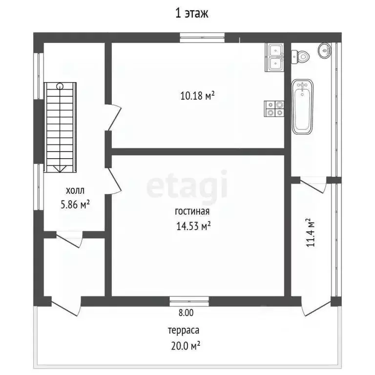Дом в Московская область, Воскресенск городской округ, с. ... - Фото 2