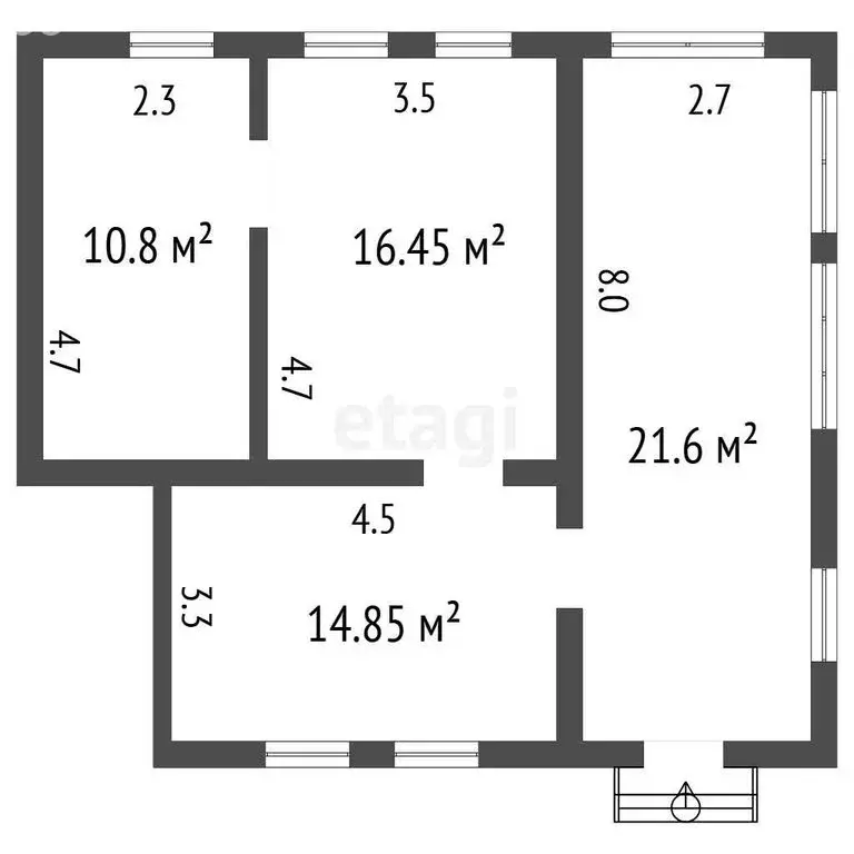 Дом в Воронежская область, Хохольское городское поселение, посёлок ... - Фото 1