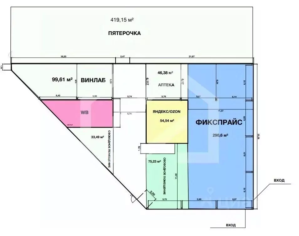 Помещение свободного назначения в Московская область, Люберцы ул. ... - Фото 2