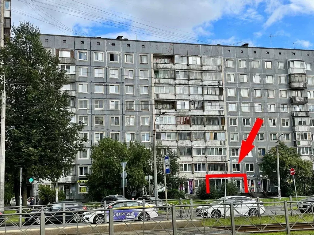 Помещение свободного назначения в Санкт-Петербург просп. Энгельса, 127 ... - Фото 2