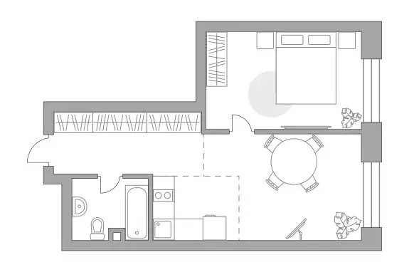 1-комнатная квартира: Москва, Дубининская улица, 17с2 (51.8 м) - Фото 1
