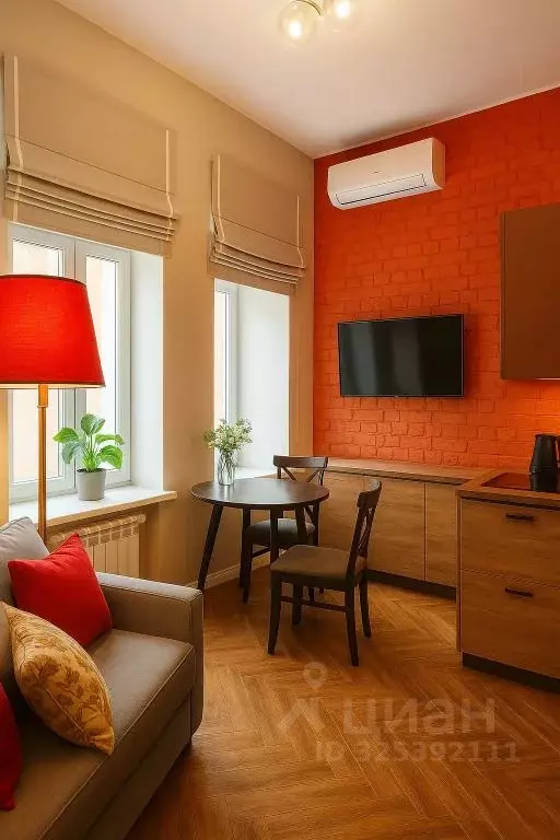 1-к кв. Москва Большой Спасоглинищевский пер., 6/1 (28.0 м) - Фото 1