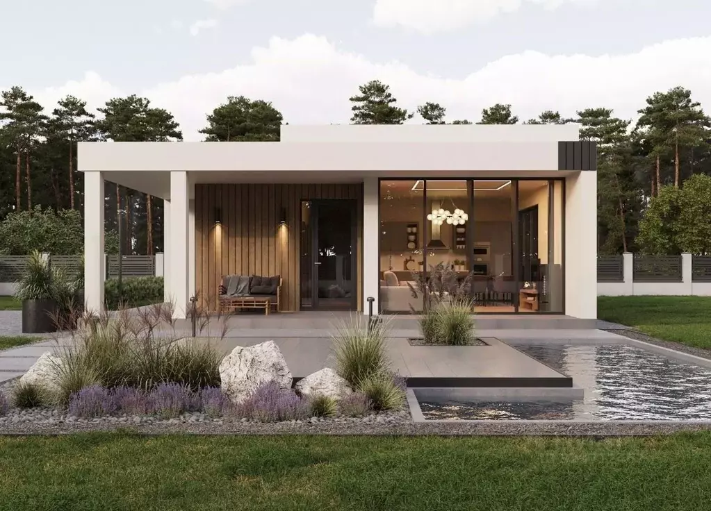 Коттедж в Ленинградская область, Выборгский район, Первомайское с/пос, ... - Фото 1