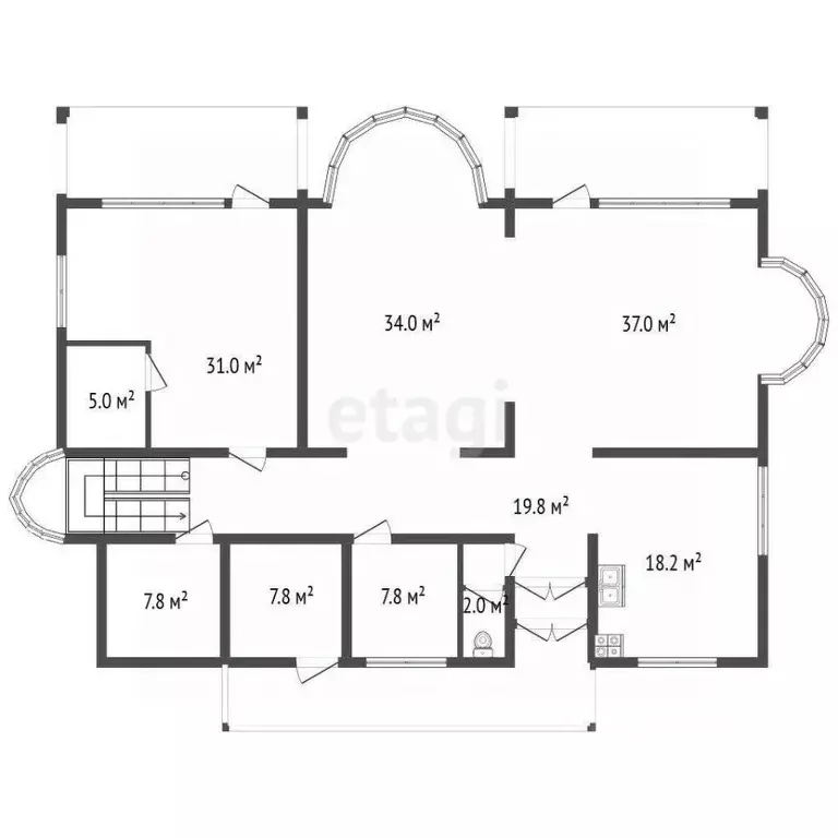 Дом в Ленинградская область, Выборг остров Двойник, 2А (324 м) - Фото 2