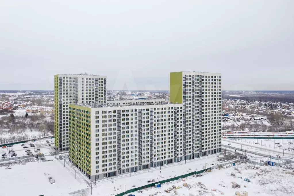 1-к. квартира, 38,8 м, 3/24 эт. - Фото 0
