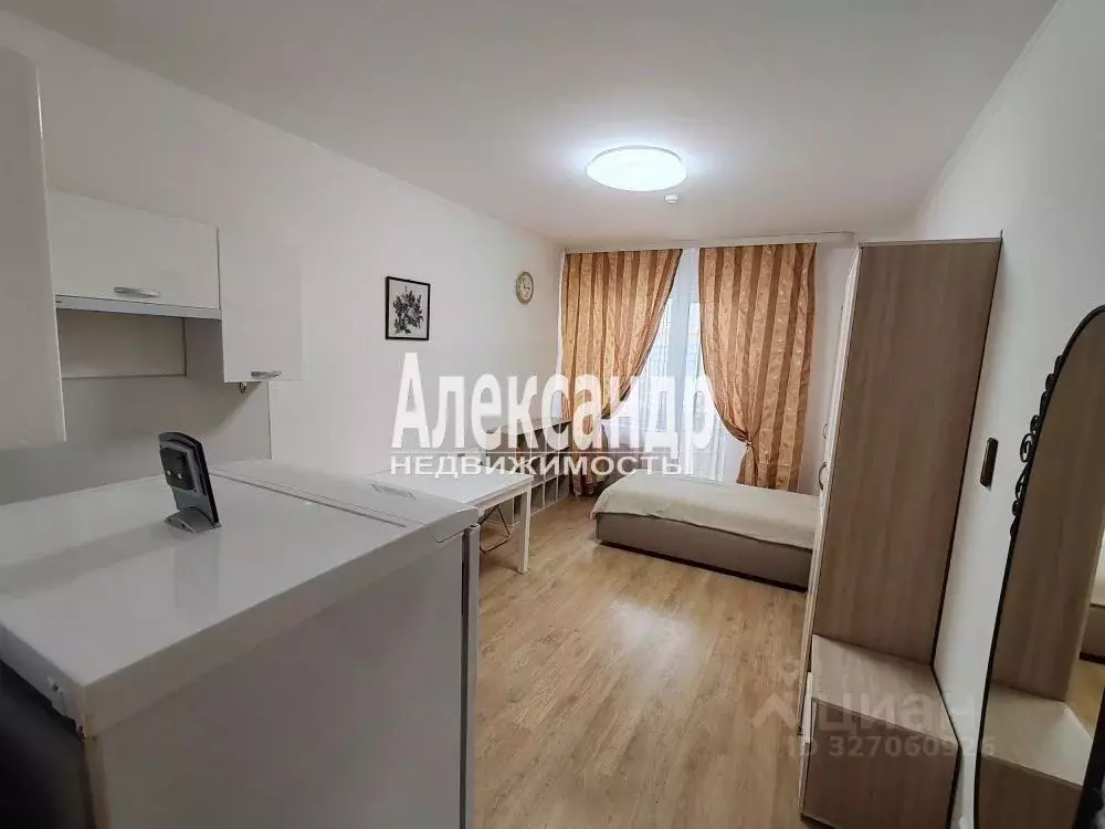 Студия Санкт-Петербург ул. Плесецкая, 20к1 (25.0 м) - Фото 2