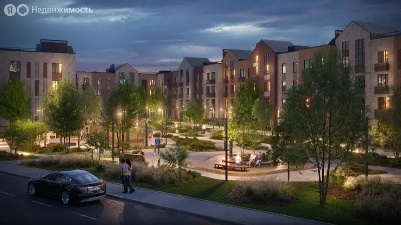 1-комнатная квартира: Митькино, жилой комплекс Жаворонки Клаб (35.48 ... - Фото 2