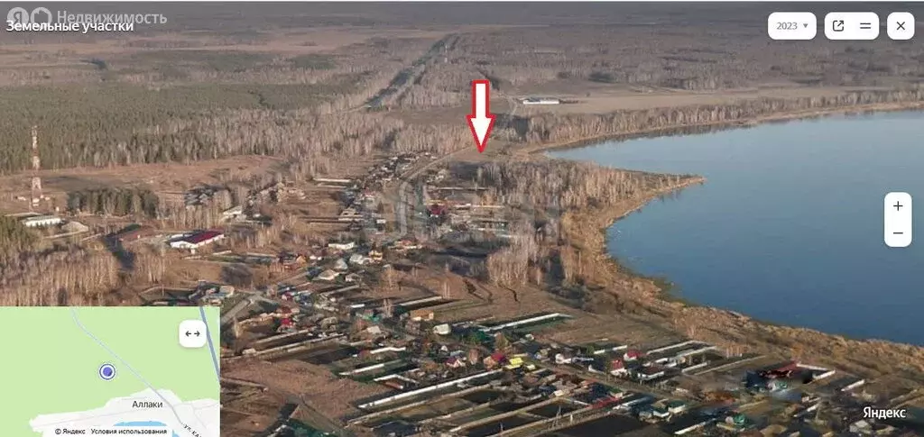 Участок в Аллаки, улица Калинина (14.93 м) - Фото 1