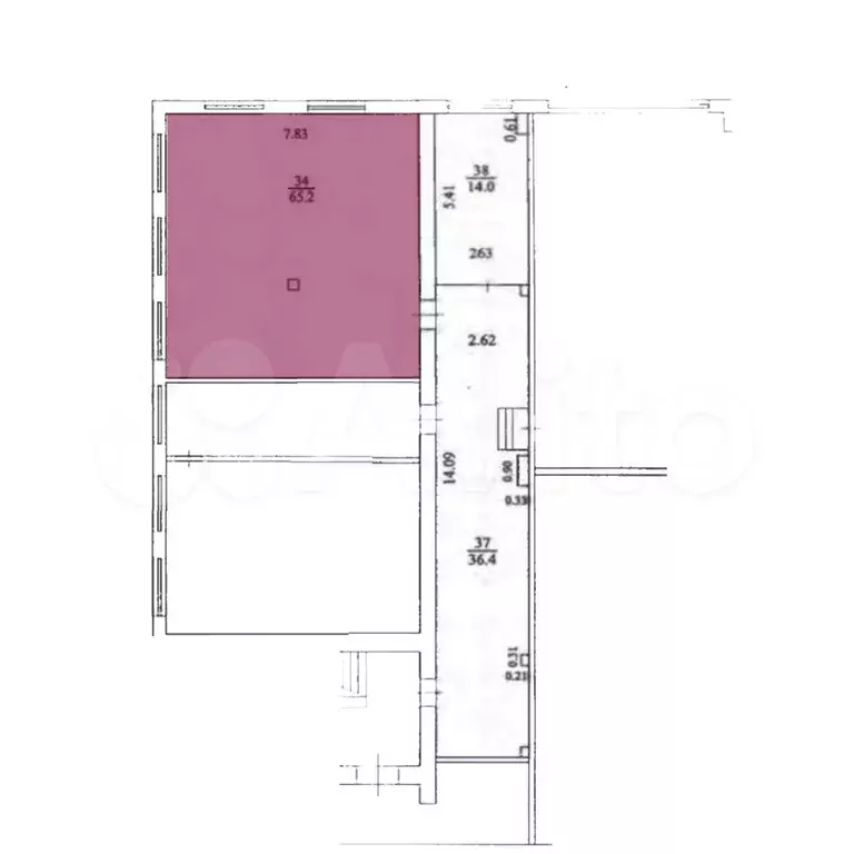 офис в центре аренда от собственника, 65 м - Фото 0