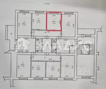 Комната Пензенская область, Пенза Ульяновская ул., 9 (13.1 м) - Фото 2