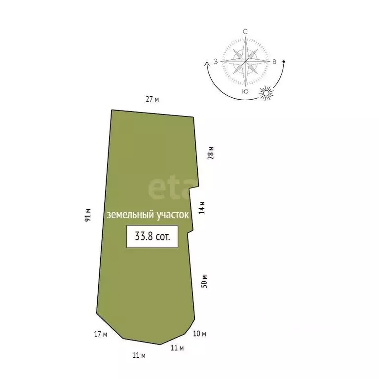 Участок в Красноярский край, Красноярск Лесная ул. (3380.0 сот.) - Фото 2