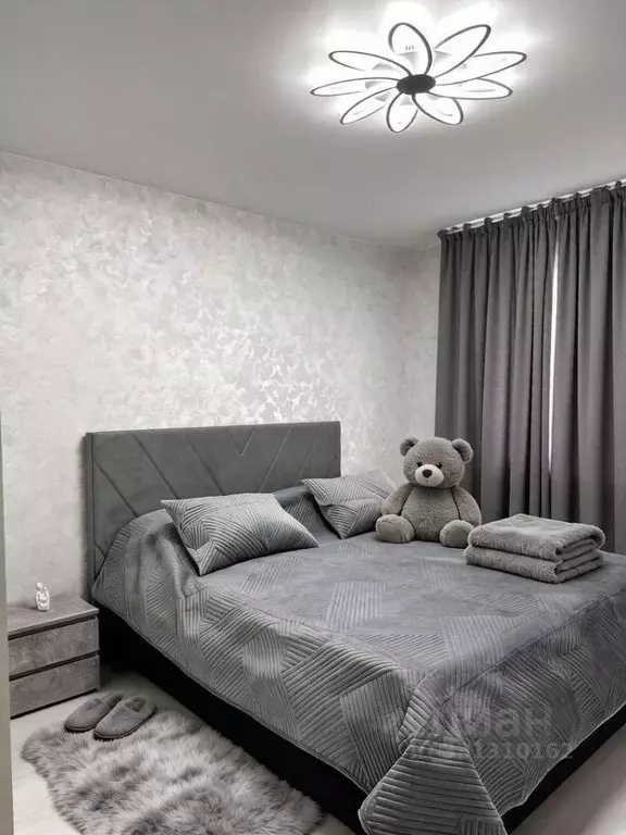 2-к кв. Курганская область, Курган Заозерный жилрайон, 12-й мкр, 1 ... - Фото 1