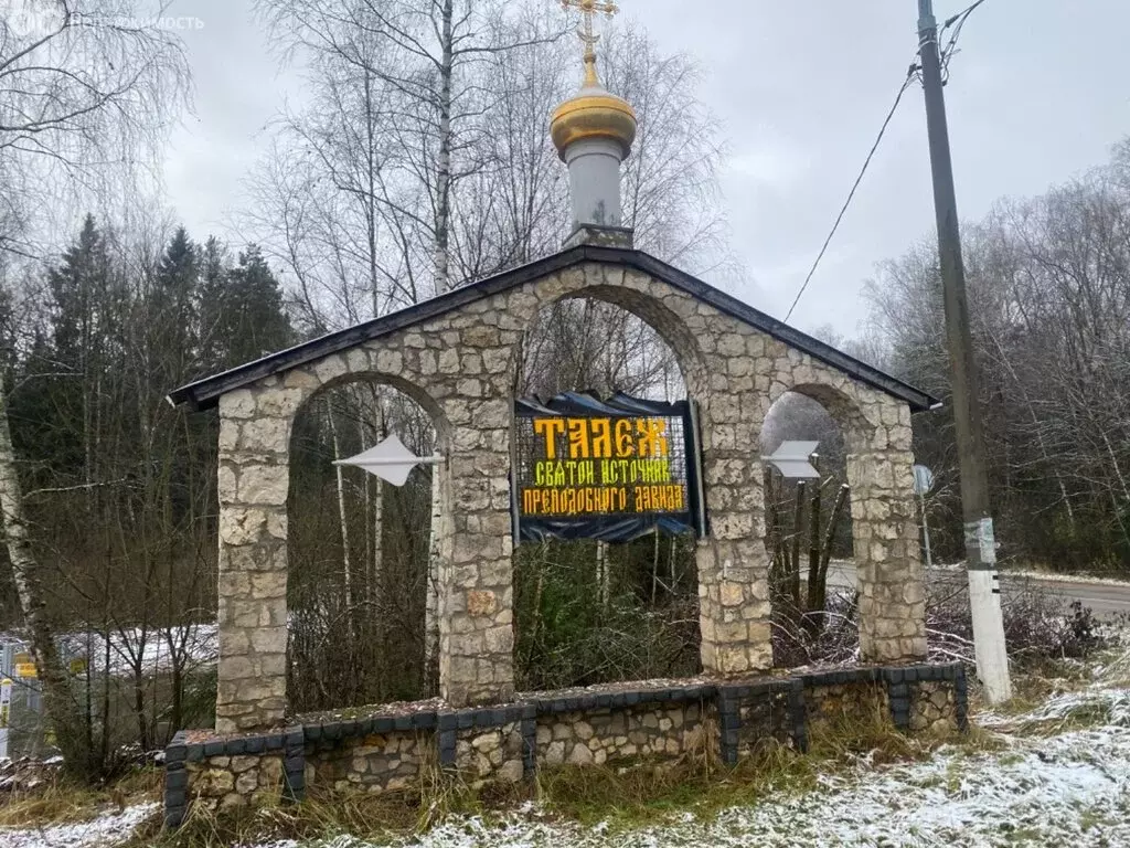 Участок в Московская область, муниципальный округ Чехов, село Талеж ... - Фото 1