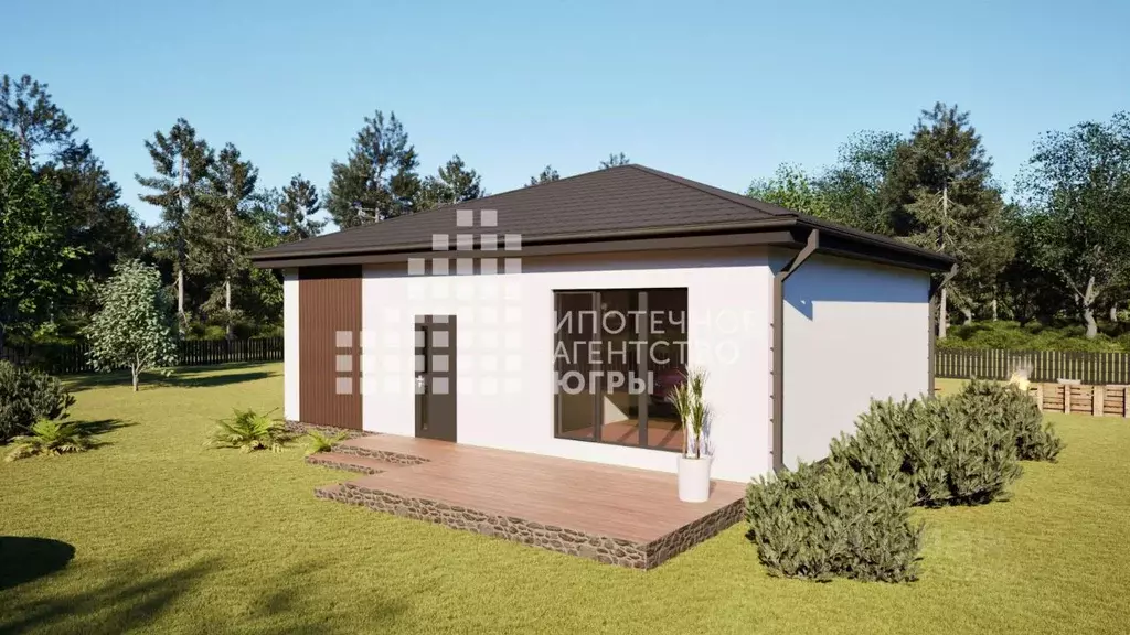 Дом в Ханты-Мансийский АО, Ханты-Мансийск Восточный мкр, 96 (80 м) - Фото 1